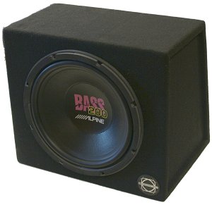 Alpine SWR-304A + Bassworx låda Alpine SWR-304A + Bassworx låda