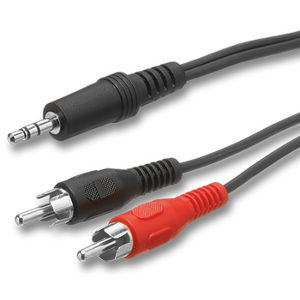 Champion 3,5mm - 2 RCA M/M 3 m