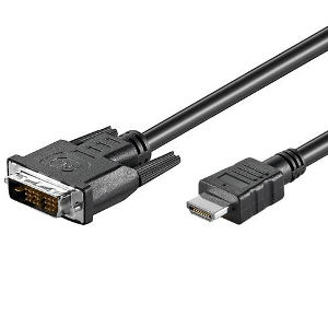Champion HDMI-DVI kabel Ha-Ha 5,0m