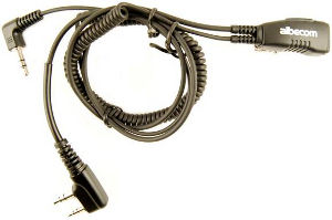 Albecom Sordinkabel PTT-S Rak 2,5+3.5mm. 2-pol