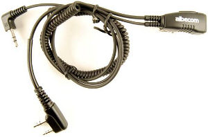 Albecom Sordinkabel PTT-M1 Vinklad 2,5+3,5mm