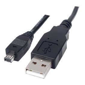 USB A PLUG - Mini USB 4P 1.8 m
