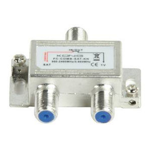 Combiner TV/Sat, F-anslutning Combiner TV/Sat, F-anslutning