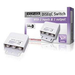 DiSEqC switch König 2-vägs DiSEqC switch König 2-vägs
