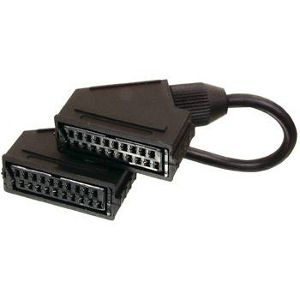 9 pins Scart cable 0.20 m