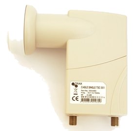 LNB Triax TSC001 SCR (QUAD) enkabelsystem LNB Triax TSC001 SCR (QUAD) enkabelsystem