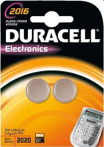 Duracell CR2016 2-pack