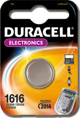 Duracell Batteri 1616 3V