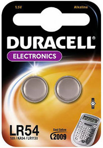 Duracell Batteri LR54 1.5V 2-pack