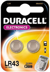 Duracell Batteri LR43 1.5V