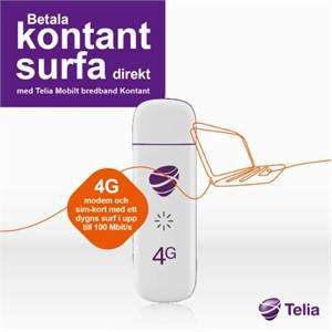 ZTE MF823 4G Telia kontantkort